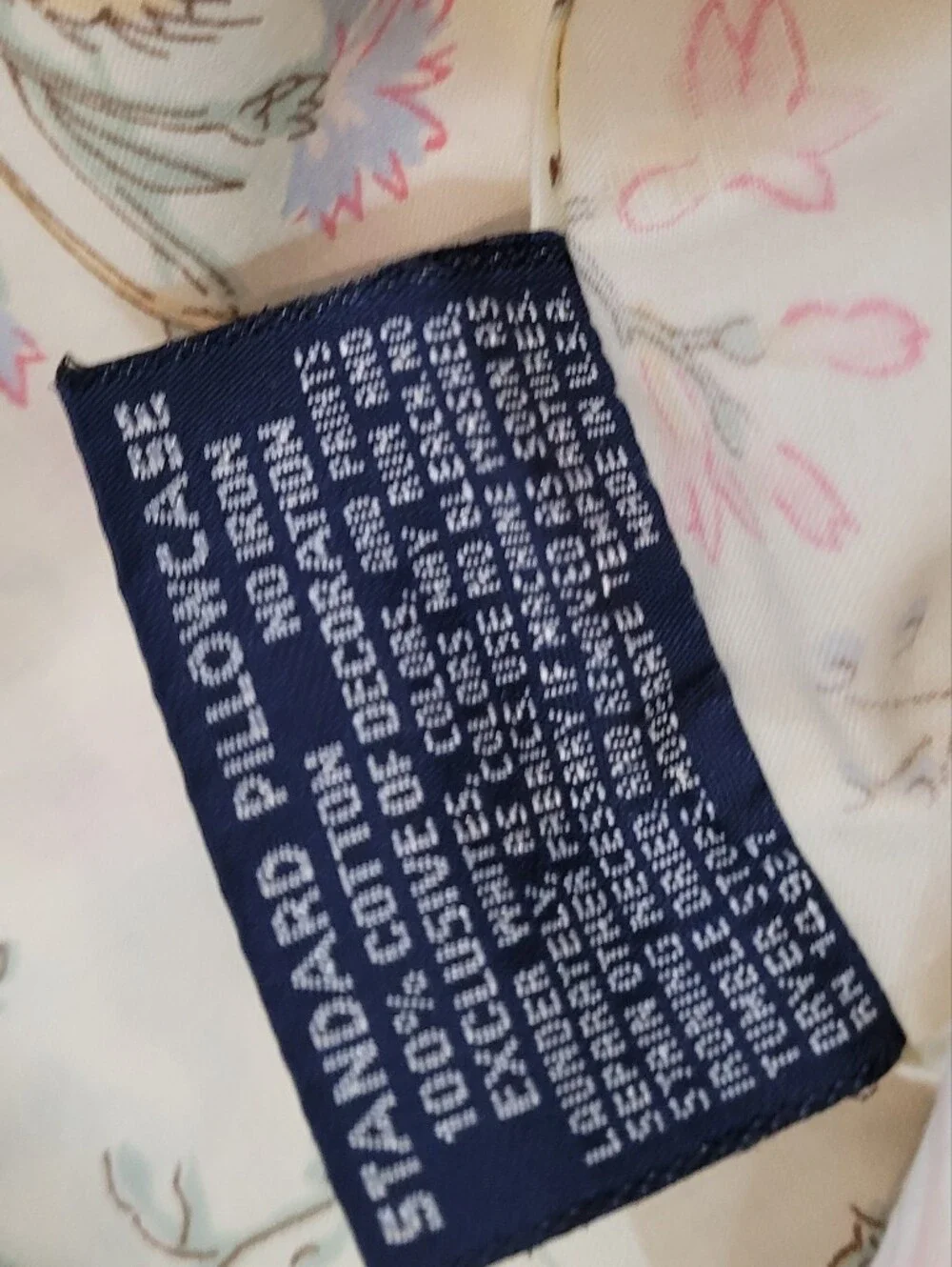 Vintage Ralph Lauren Sophie Brooke Standard Pillowcase Yellow Rose Floral Cotton